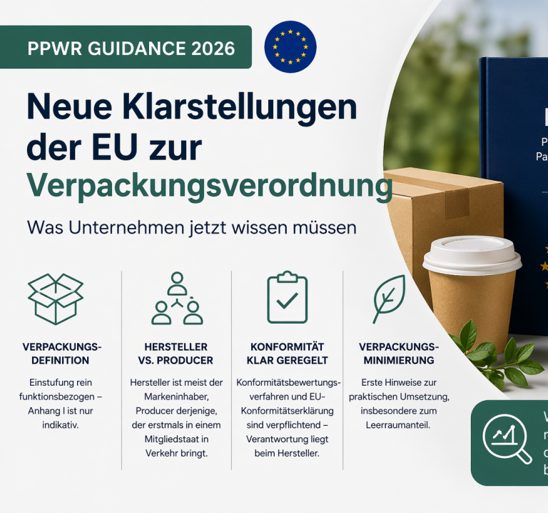 PPWR Guidance 2026: Neue Klarstellungen der EU zur Verpackungsverordnung